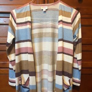 LuLaRoe Caroline cardigan with pockets
